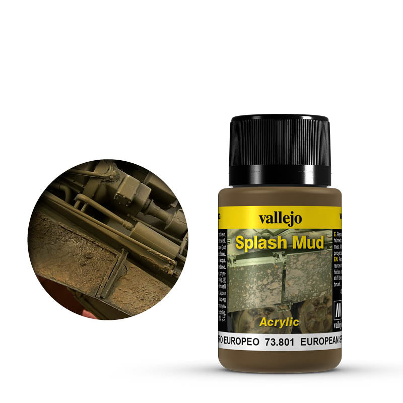 Vallejo - Weathering European Splash Mud 40ml