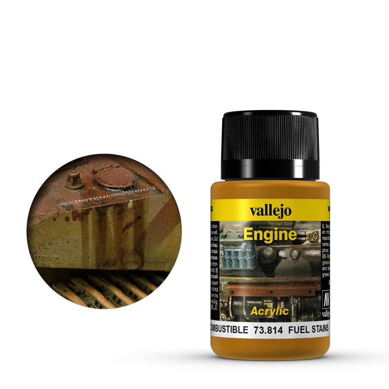 Vallejo - Weathering Engine Fuel Stains 40ml