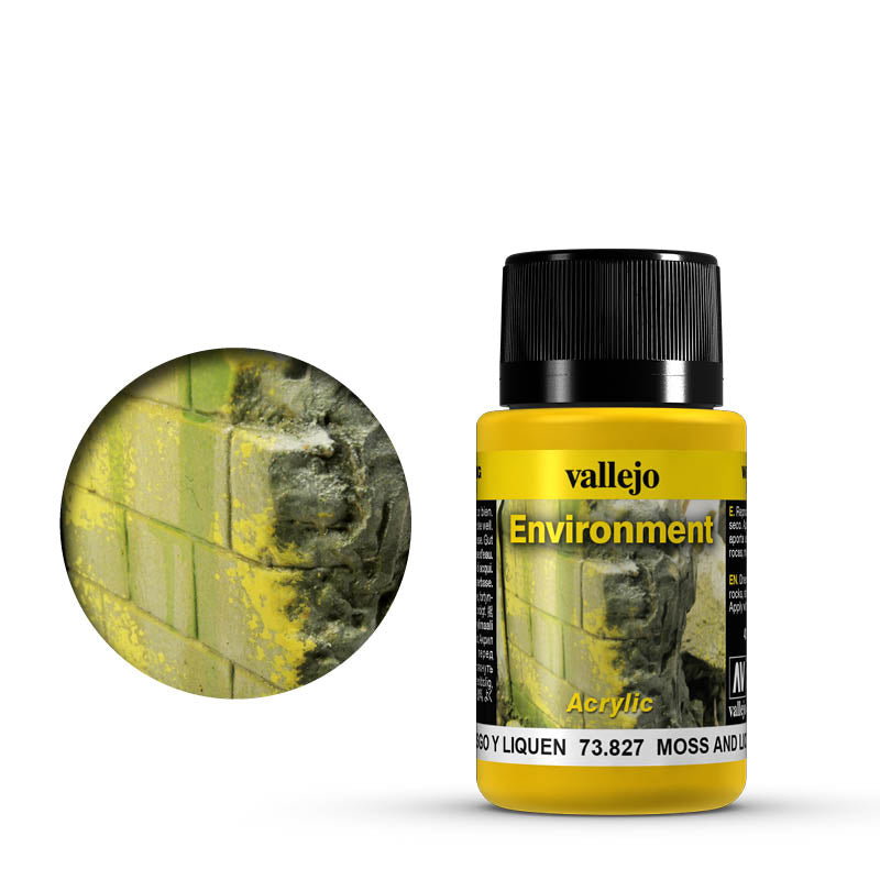 Vallejo - Weathering Moss And Lichen Effect 40ml