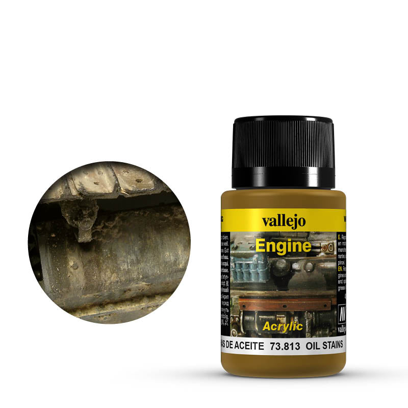 Vallejo - Weathering Engine Oil Stains 40ml