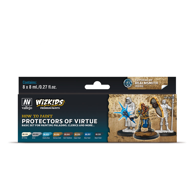 Vallejo - Wizkids - Premium Set - Protectors of Virtue - Set of 8