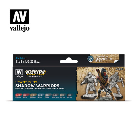 Vallejo - Wizkids - Premium Set - Shadow Warriors - Set of 8