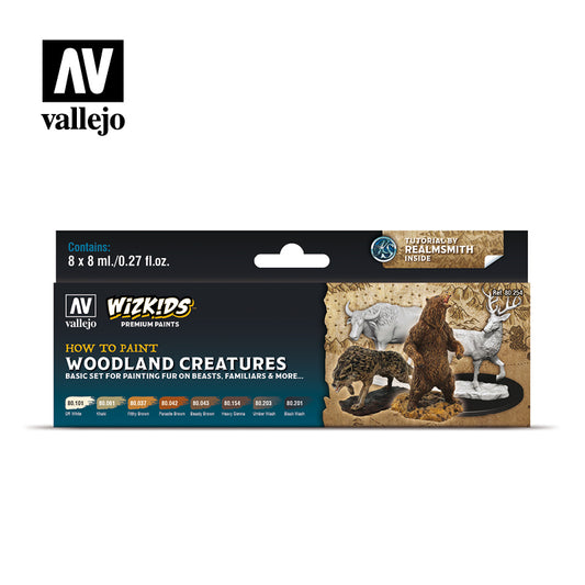 Vallejo - Wizkids - Premium Set - Woodland Creatures - Set of 8
