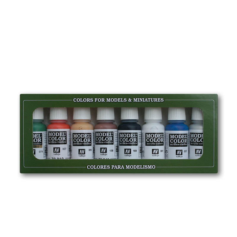 Vallejo - Model Color - Wargames Basics - Set of 8