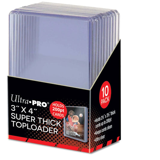 Ultra Pro - Top Loaders - 200pt - 10 pack