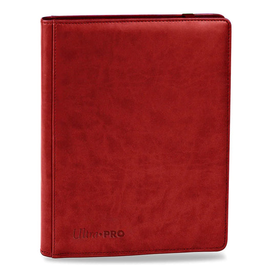 Ultra Pro - 9 Pocket Binder - Premium Red