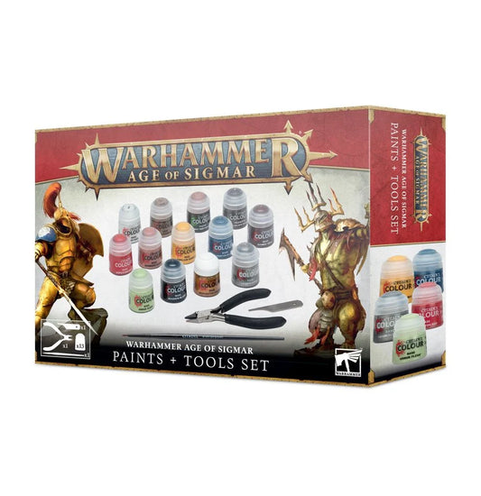 Warhammer Age of Sigmar - Paints +Tools