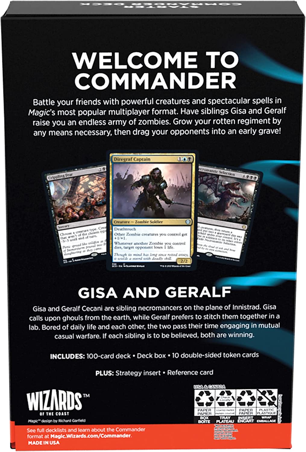 Magic: The Gathering Starter Commander Deck - Grave Danger