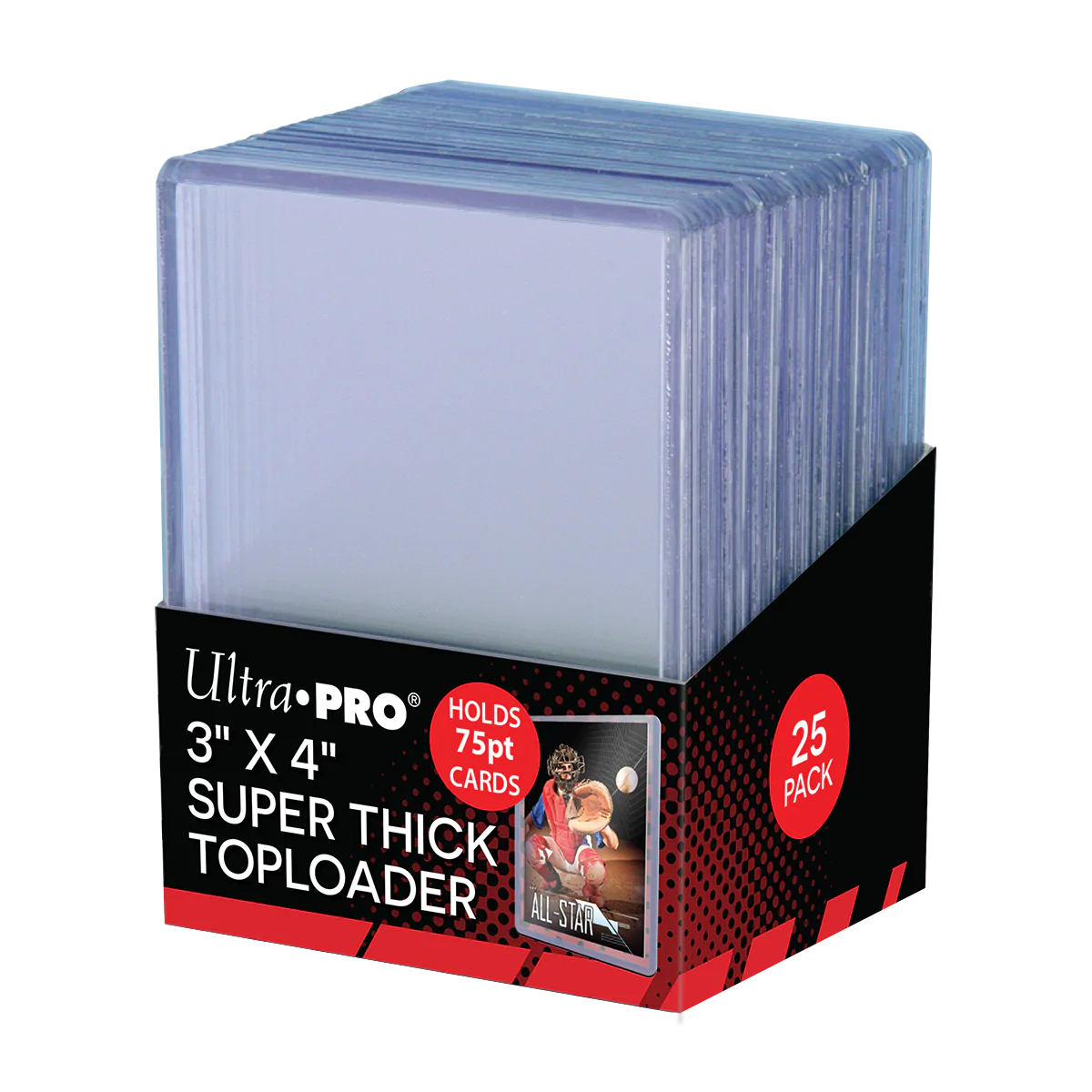 Ultra Pro - Top Loaders - 75pt - 25 pack