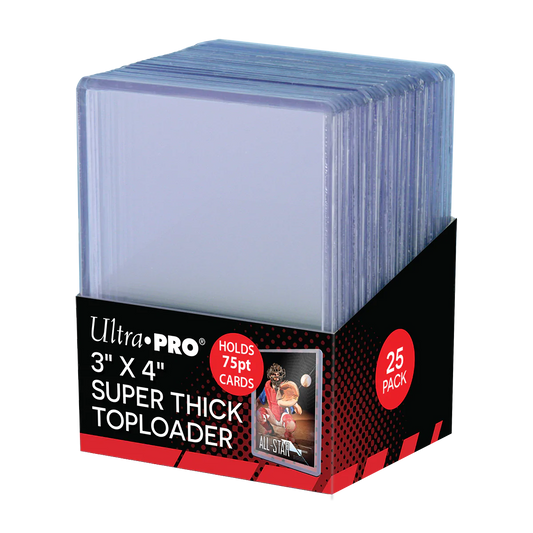 Ultra Pro - Top Loaders - 75pt - 25 pack