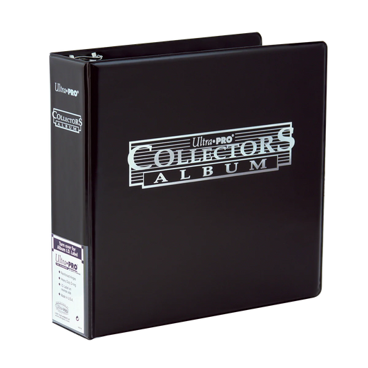Ultra Pro - 3" Binder - Collectors Album - D Ring - Black