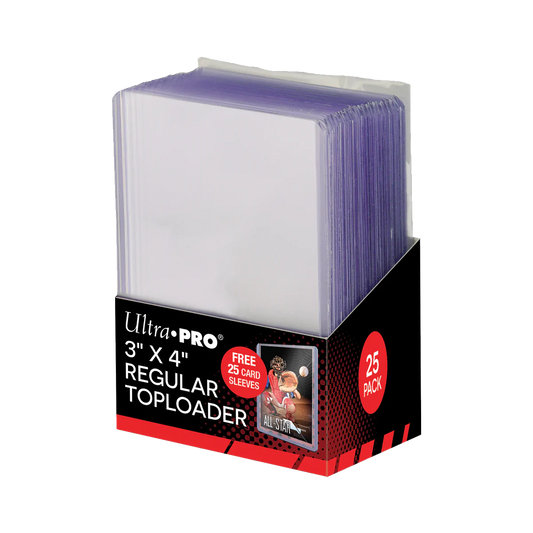 Ultra Pro - Top Loaders - 35pt - 25 pack (Including Sleeves)
