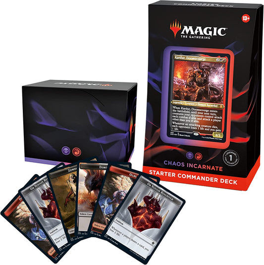 Magic: the Gathering Starter Commander Deck - Chaos Incarnate