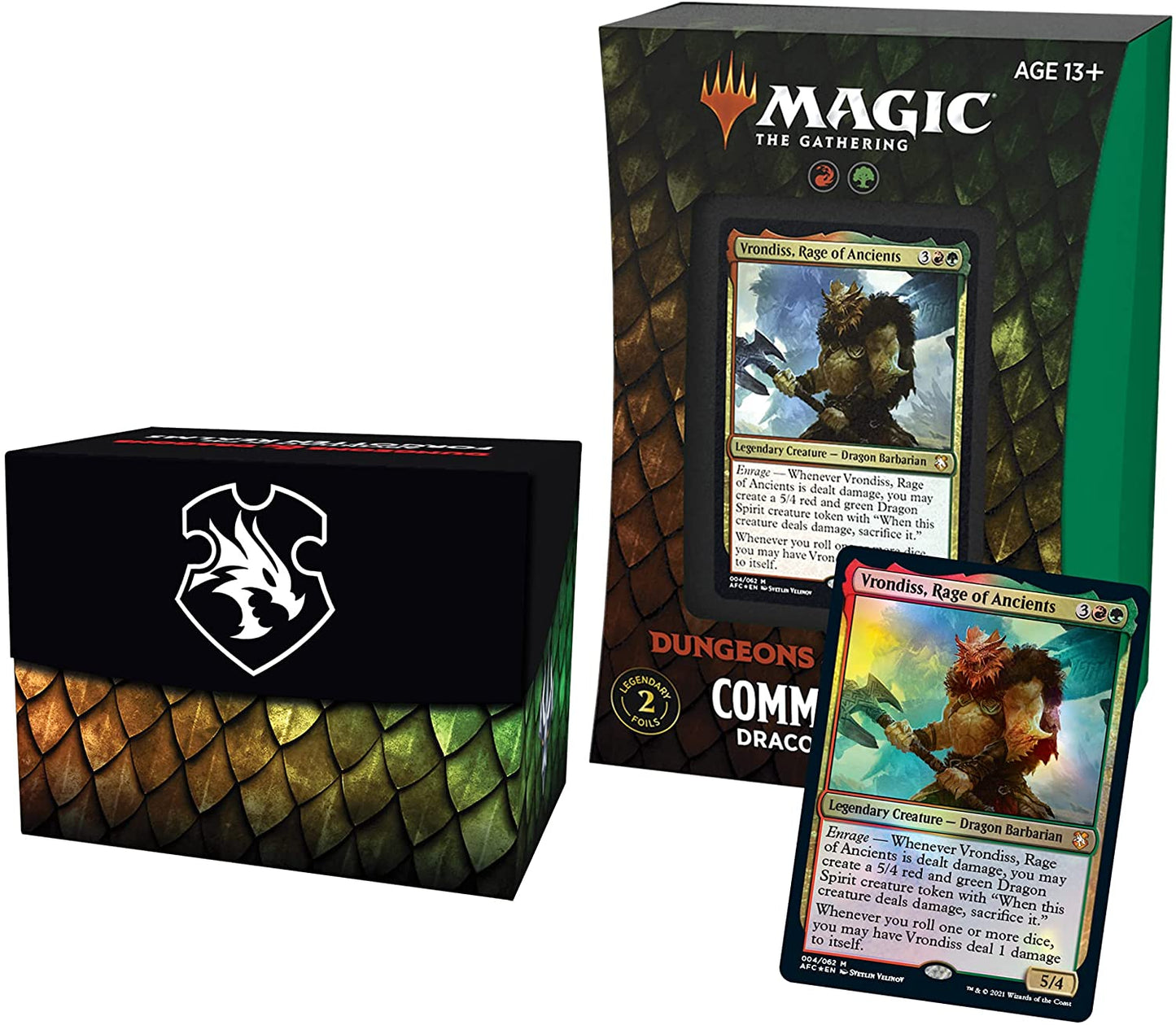 Magic: The Gathering Adventures in The Forgotten Realms Commander Deck - Draconic Rage