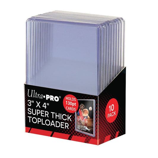 Ultra Pro - Top Loaders - 130pt - 10 pack