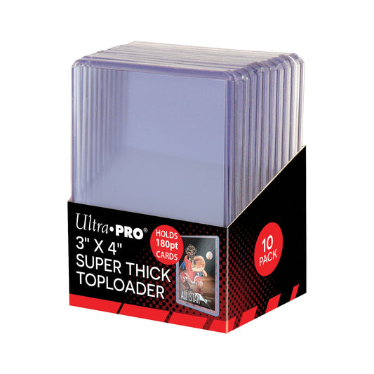Ultra Pro - Top Loaders - 180pt - 10 pack