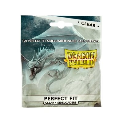 Dragon Shield - Sleeves -  Perfect Fit Clear Sideloader (100)