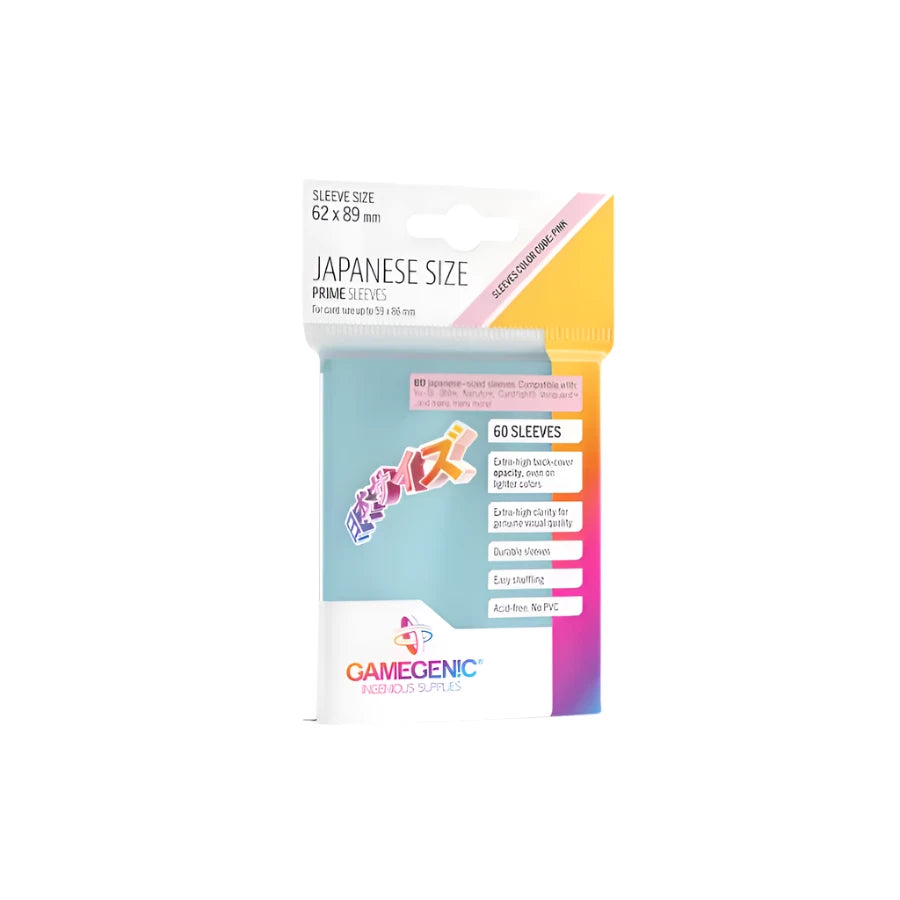 Gamegenic - Japanese Sleeves - Clear (60)