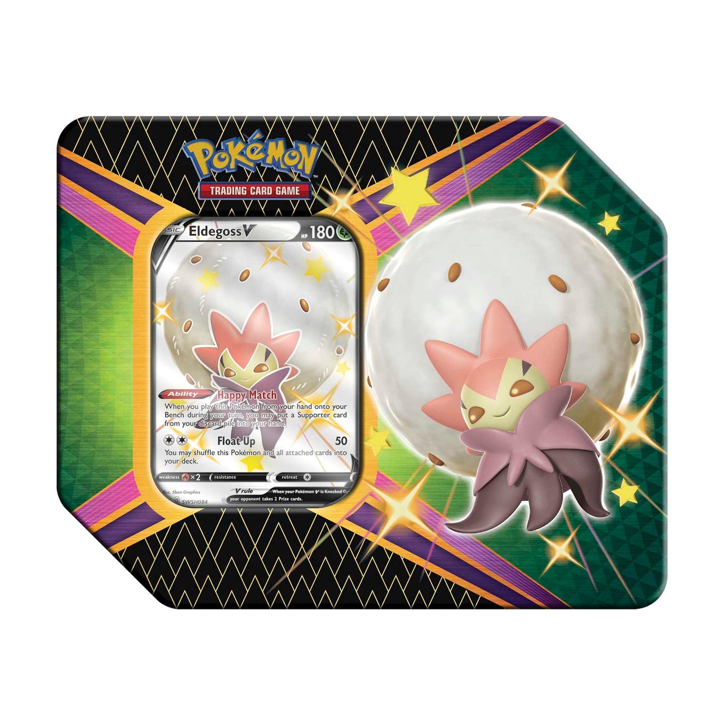Pokemon - Shining Fates Tin - Eldegoss V