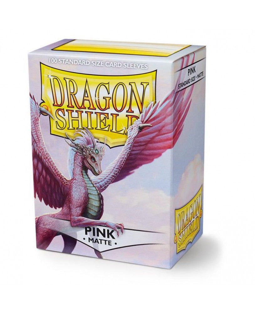 Dragon Shield - Sleeves - Matte Pink (100)