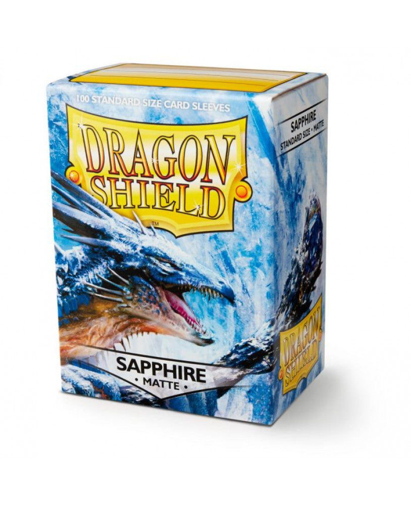 Dragon Shield - Sleeves - Matte Sapphire (100)