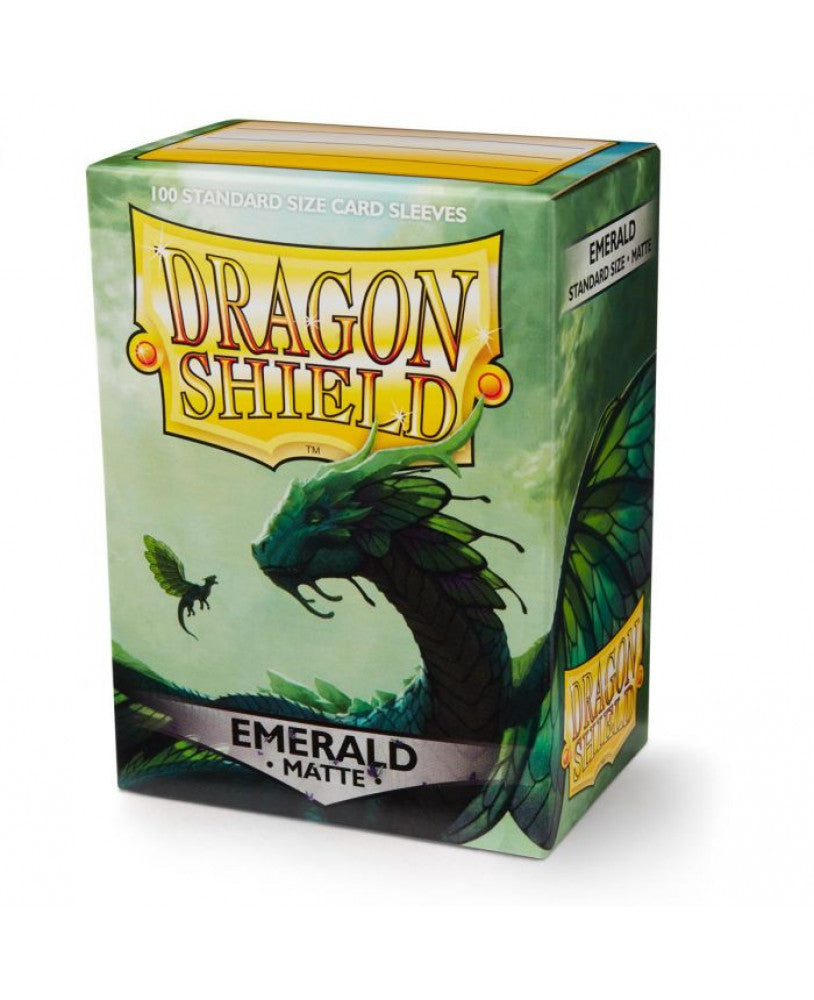 Dragon Shield - Sleeves - Matte Emerald (100)