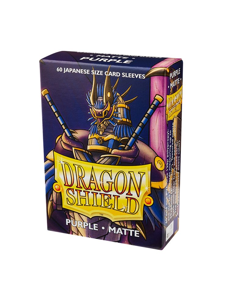 Dragon Shield - Sleeves - Matte Purple Japanese (60)