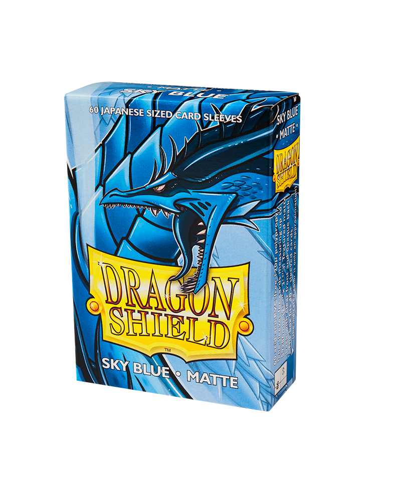 Dragon Shield - Sleeves - Matte Sky Blue Japanese (60)