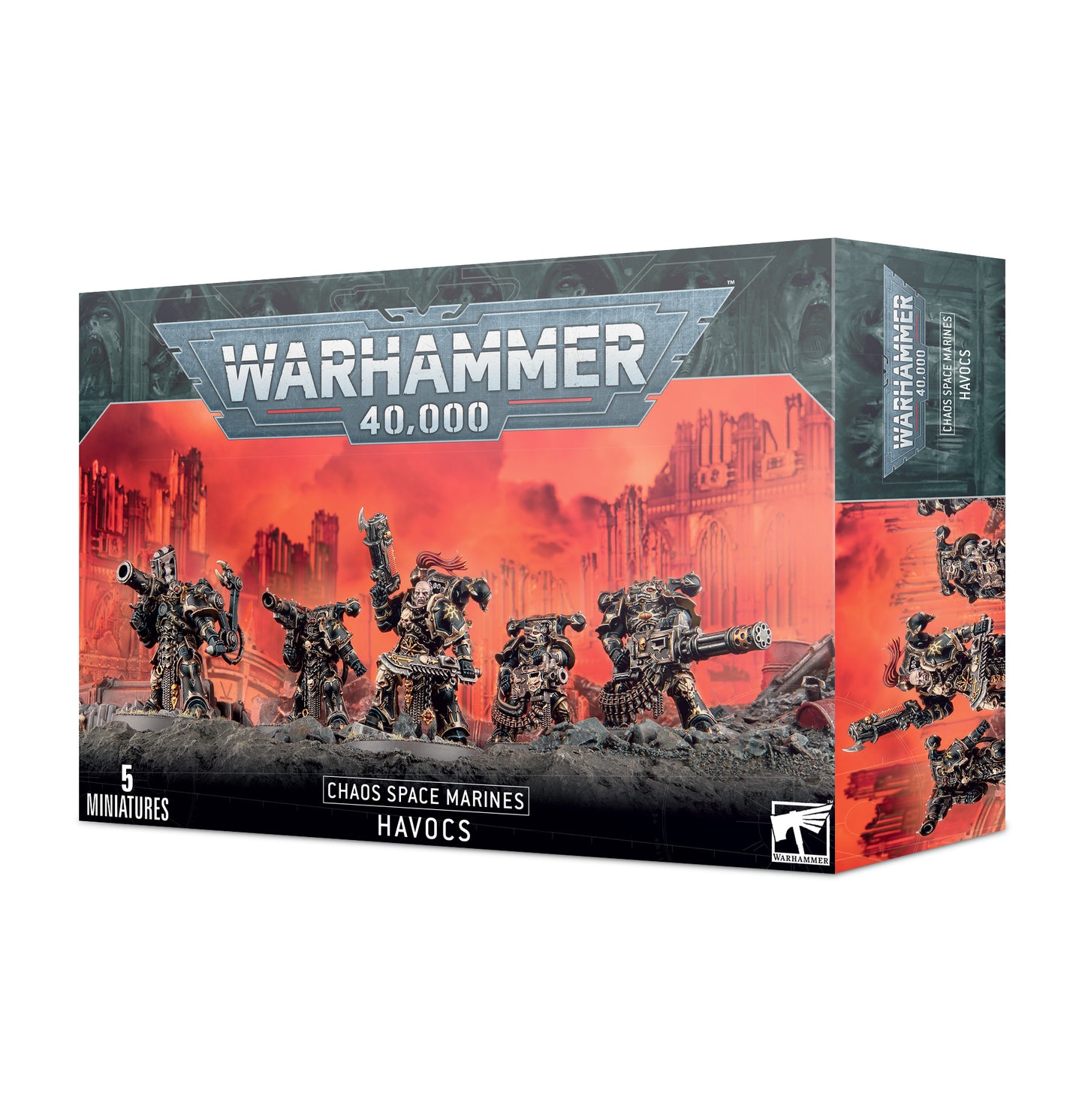 Warhammer 40k - Chaos Space Marines - Havocs Image
