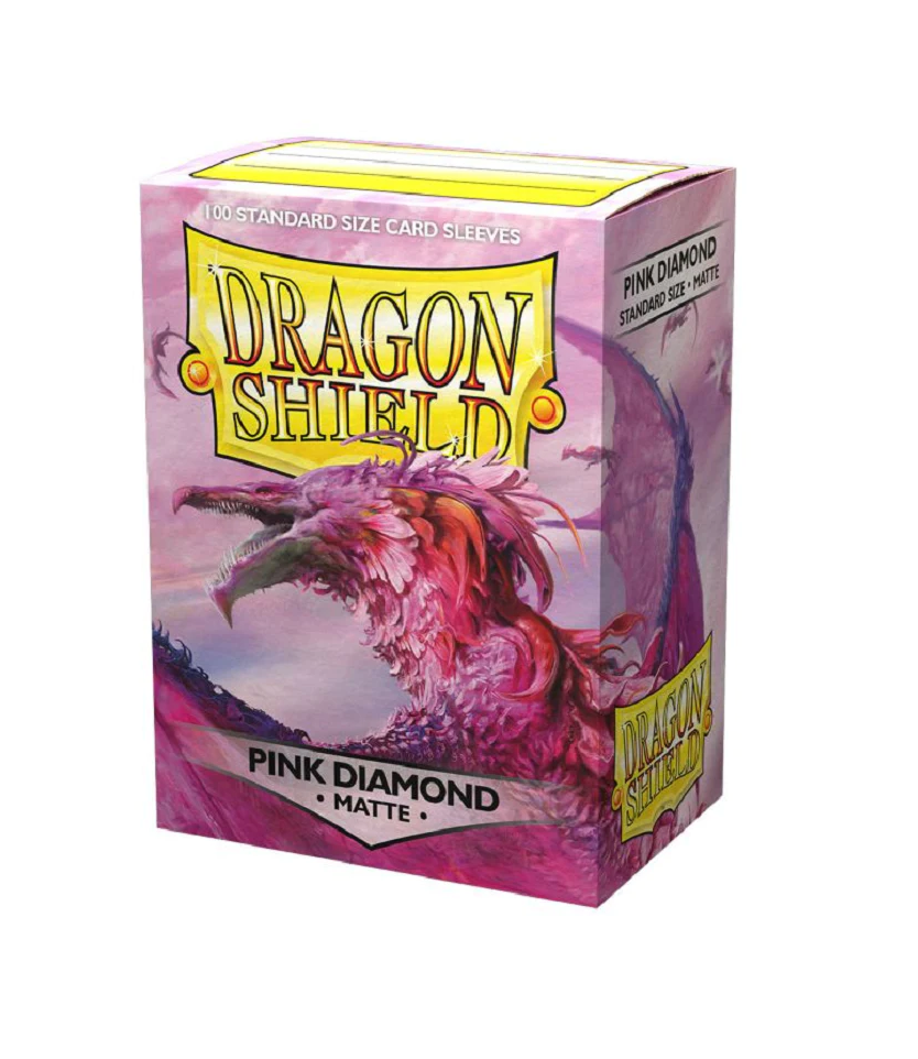 Dragon Shield - Sleeves - Matte Pink Diamond (100)