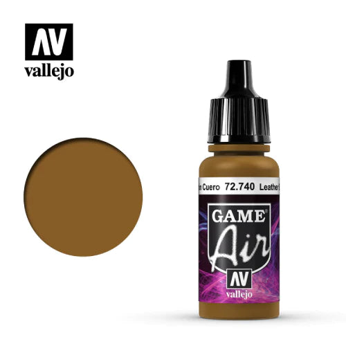 Vallejo - Game Air Leather Brown 17ml