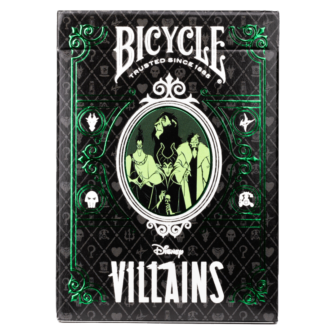 Bicycle_Disney-Villains-Green_Front