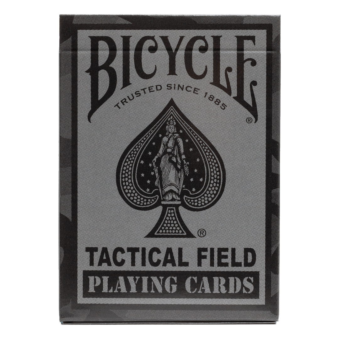 Bicycle Playing Cards - Tactical Field - Black