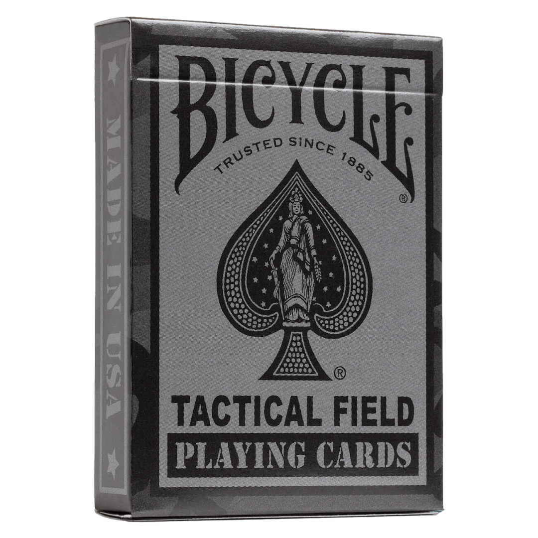 Bicycle Playing Cards - Tactical Field - Black