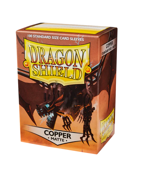 Dragon Shield - Sleeves -  Matte Copper (100)