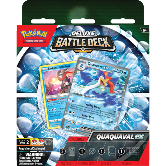 POKEMON - DELUXE BATTLE DECK - QUAQUAVAL