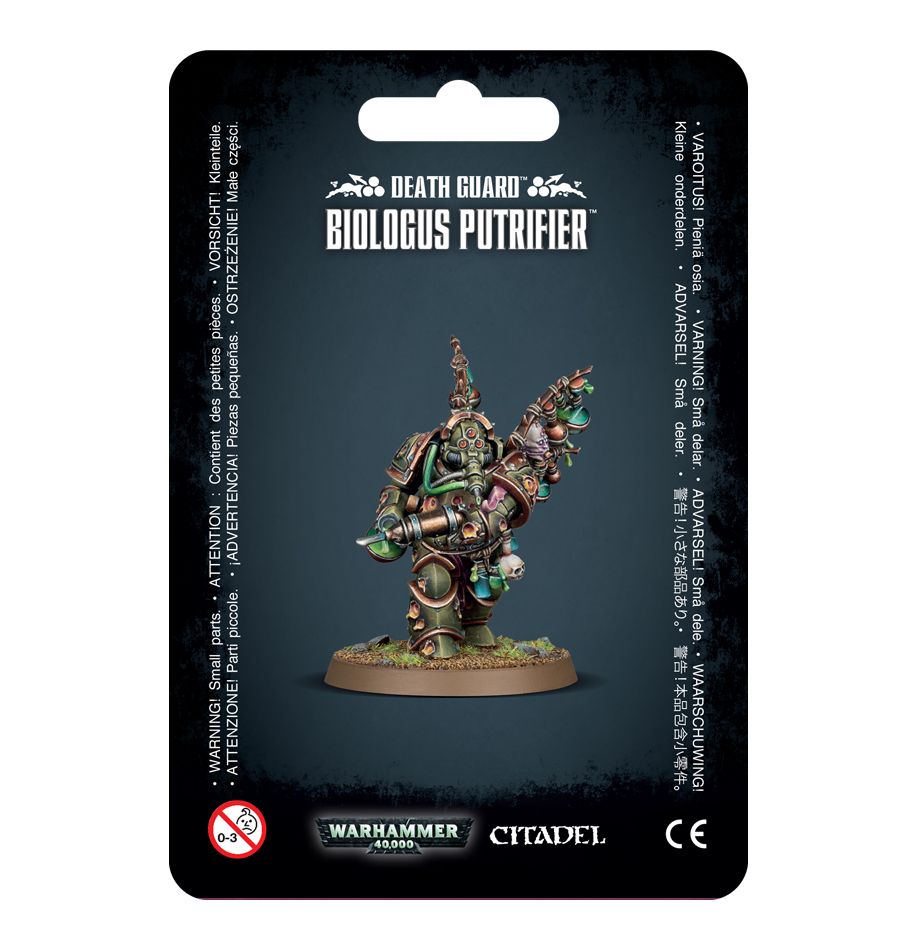 Warhammer 40k - Death Guard - Biologus Putrifier Image