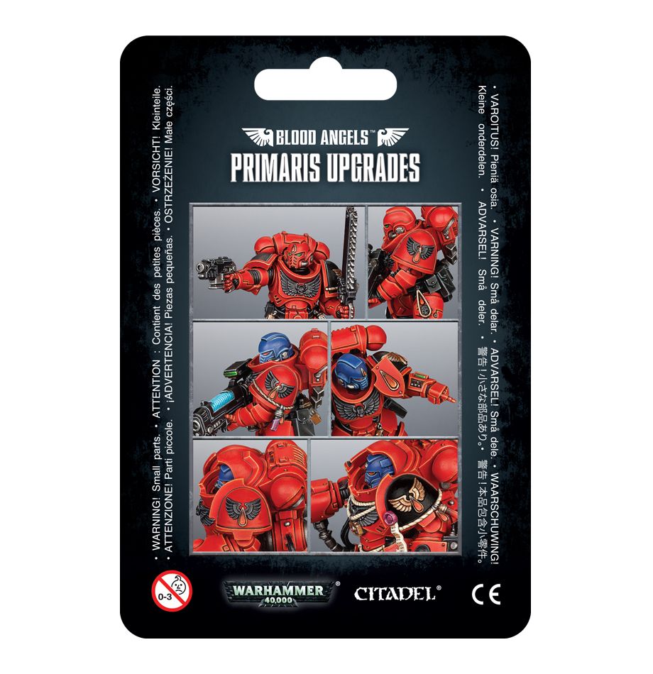 Warhammer 40k - Blood Angels - Primaris Upgrades Image