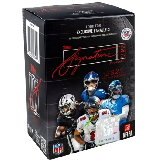 2025 Topps Signature Class Football Value Blaster Box trading cards