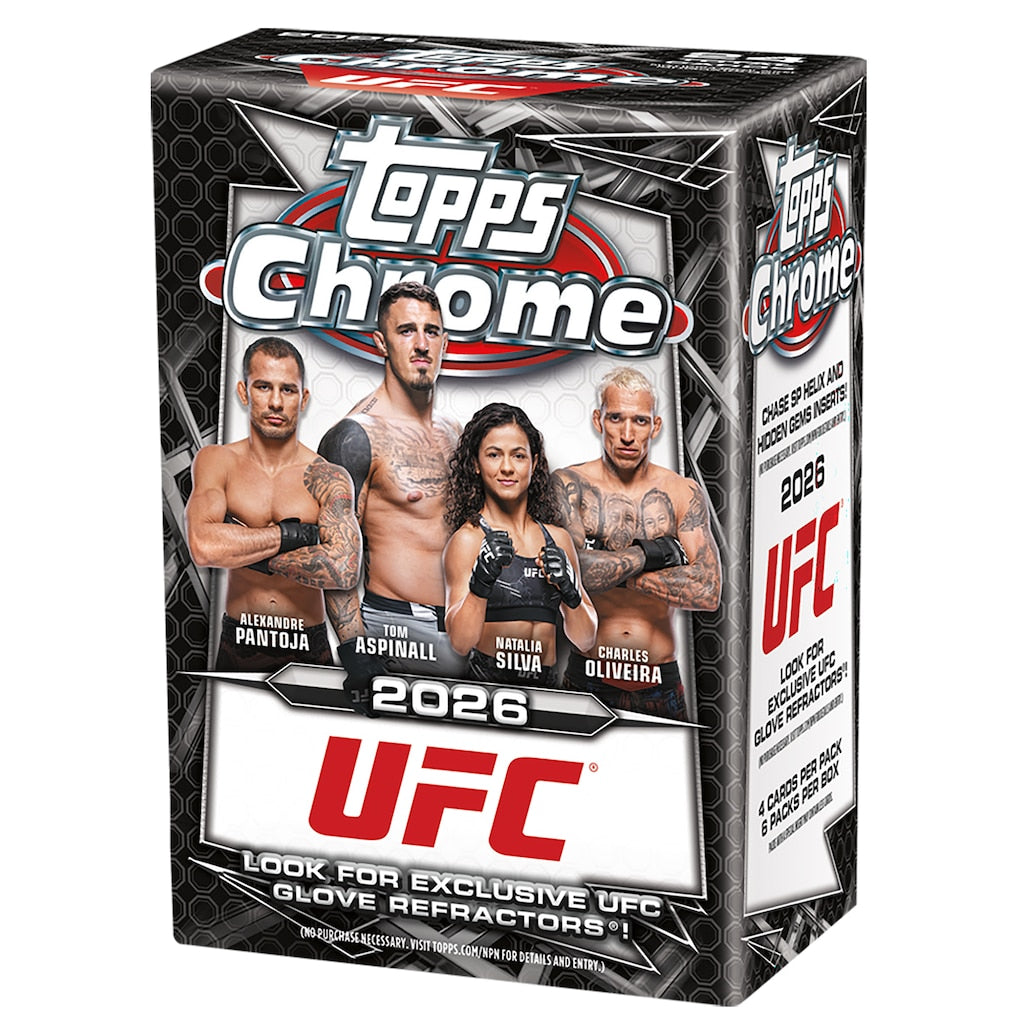 2026 Topps UFC Chrome - Value Blaster Box (LIMIT 2)