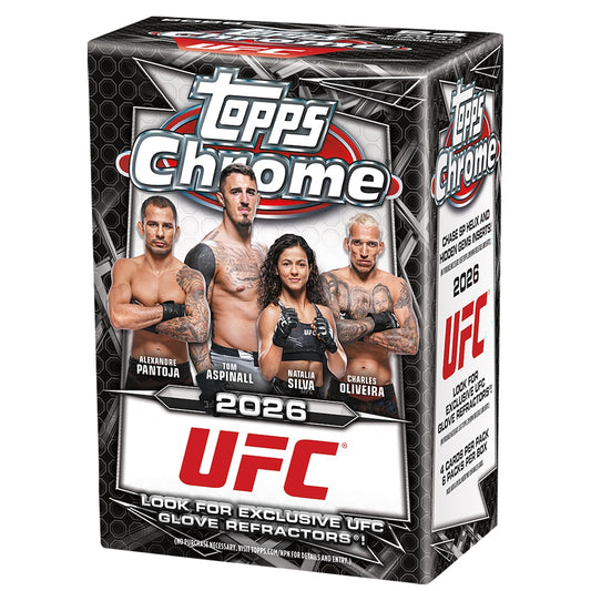 2026 Topps UFC Chrome - Value Blaster Box (LIMIT 2)