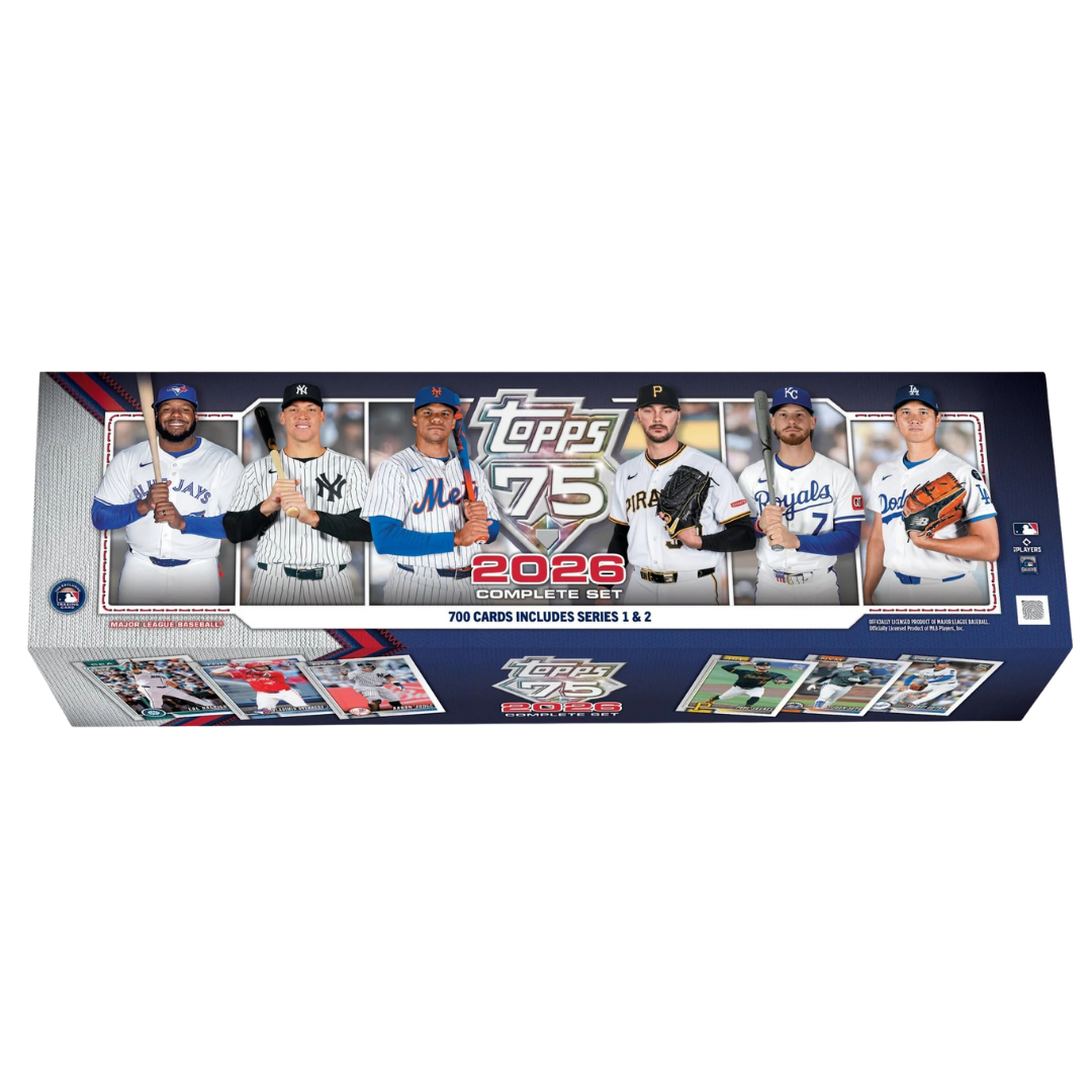2026 Topps Baseball Complete Set factory sealed MLB trading card set with rookies and stars
