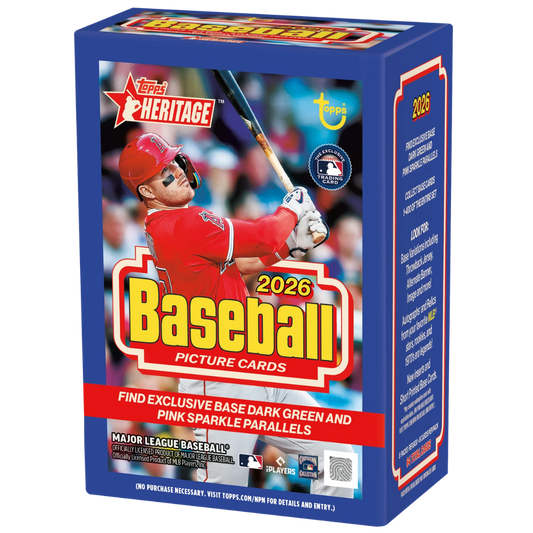 2026 Topps Heritage Baseball Value Blaster Box trading cards