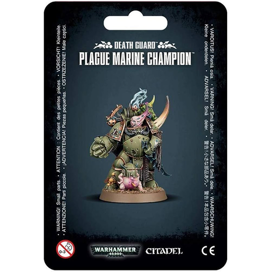 Warhammer 40k - Death Guard - Plague Marine Champion Image