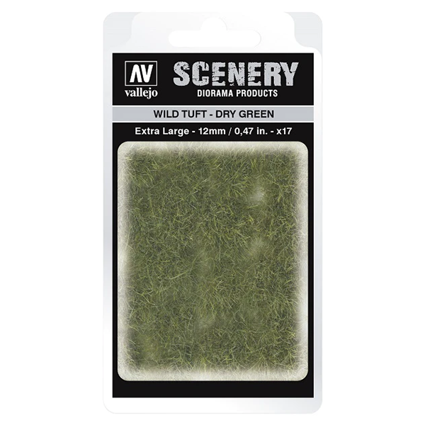 Vallejo: Scenery Extra Large Wild Tuft Dry Green