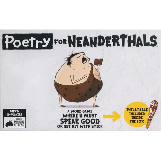 Poetry for Neanderthals