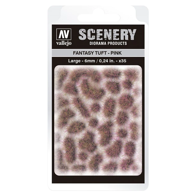 Vallejo: Scenery Large Fantasy Tuft Pink