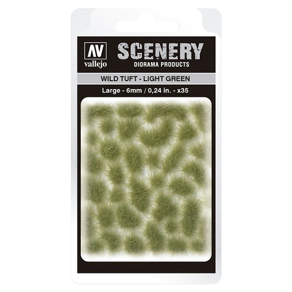 Vallejo: Scenery Large Wild Tuft Light Green