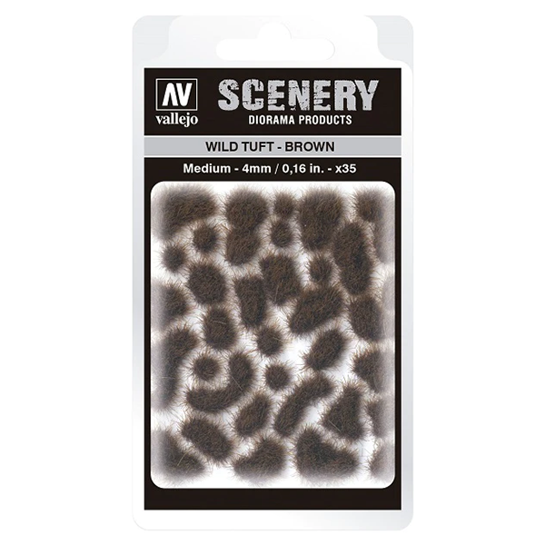 Vallejo: Scenery Medium Wild Tuft Brown