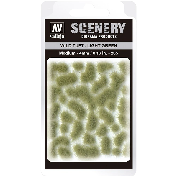 Vallejo: Scenery Medium Wild Tuft Light Green